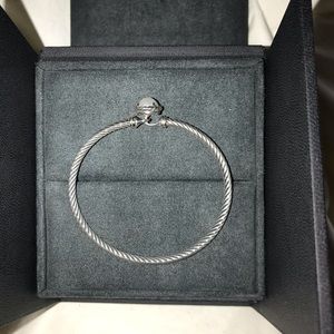 David Yurman Pearl Sterling Silver Bracelet